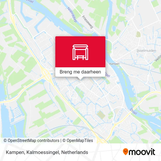 Kampen, Kalmoessingel kaart