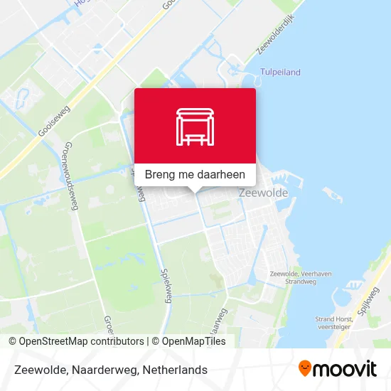 Zeewolde, Naarderweg kaart