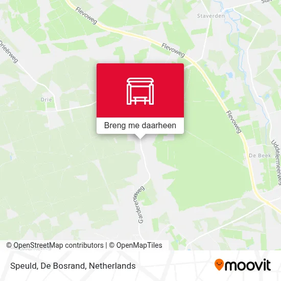 Speuld, De Bosrand kaart