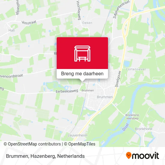 Brummen, Hazenberg kaart