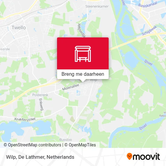 Wilp, De Lathmer kaart