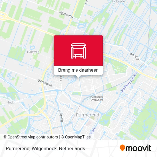 Purmerend, Wilgenhoek kaart