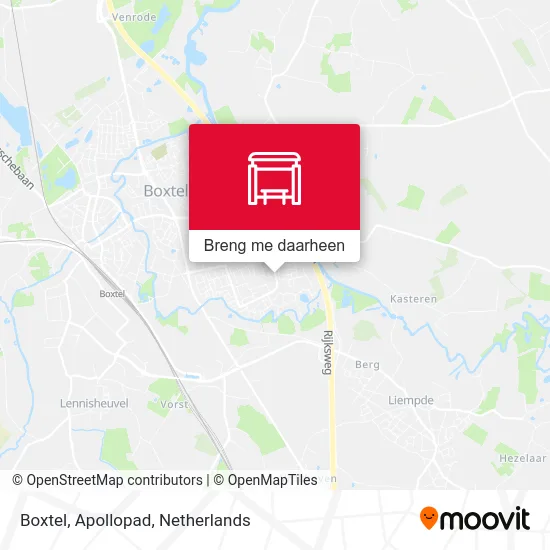 Boxtel, Apollopad kaart