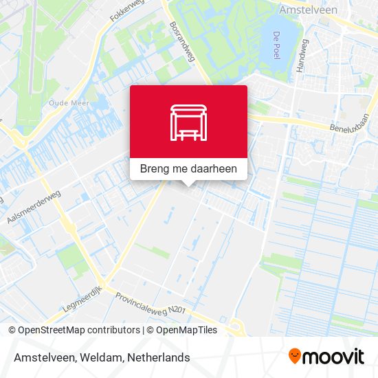 Amstelveen, Weldam kaart