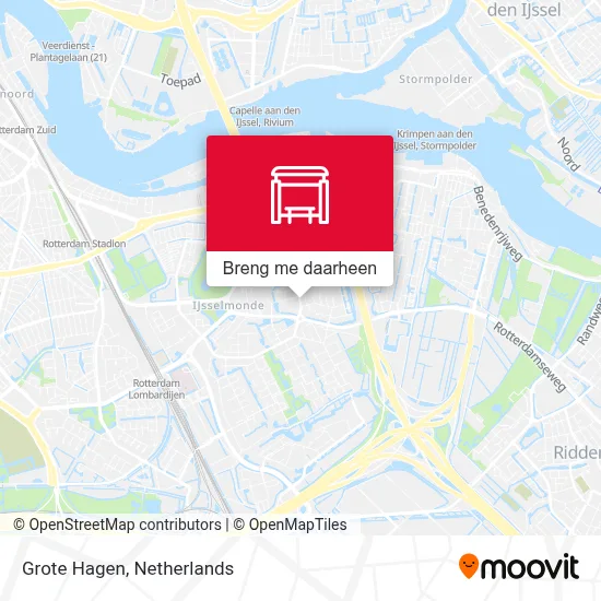 Grote Hagen kaart