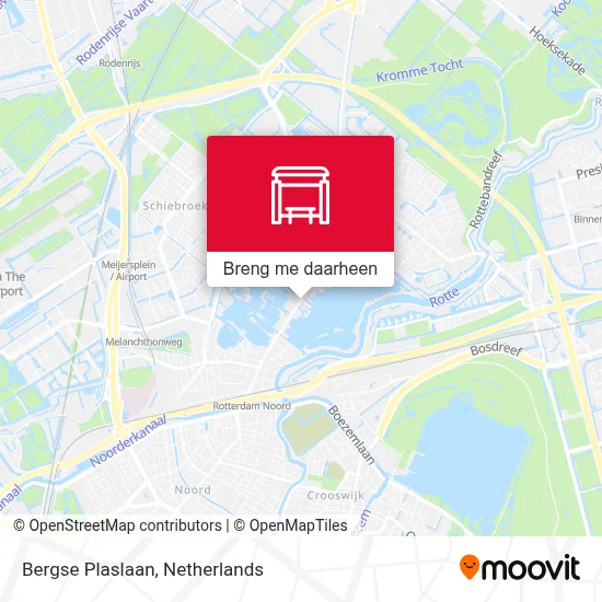 Bergse Plaslaan kaart
