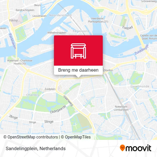 Sandelingplein kaart