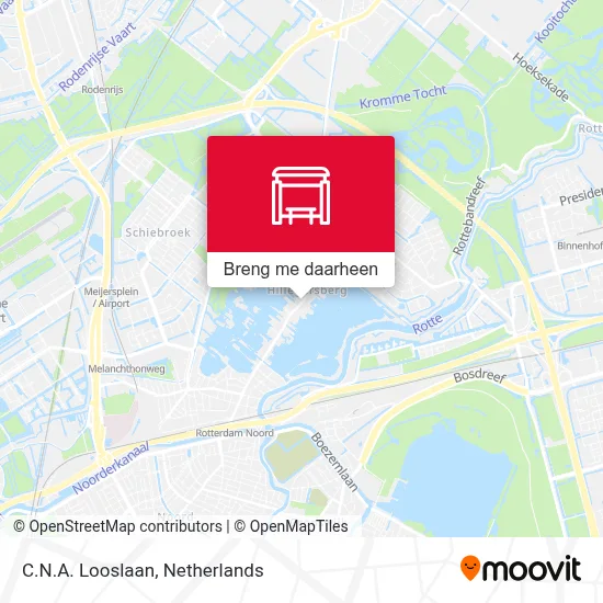 C.N.A. Looslaan kaart