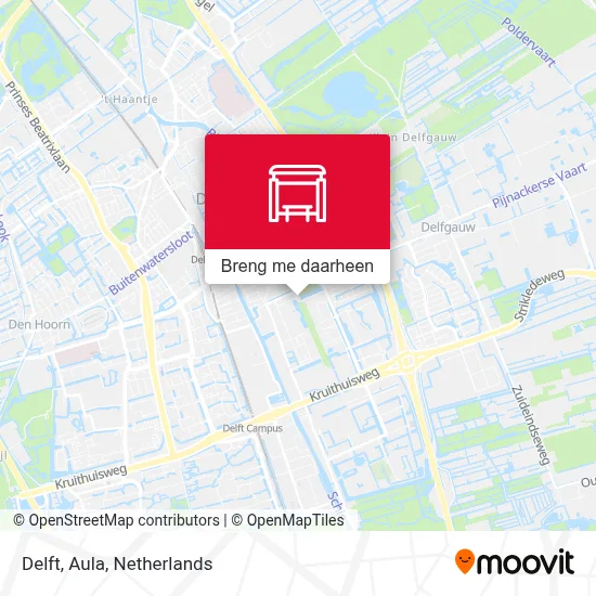 Delft, Aula kaart