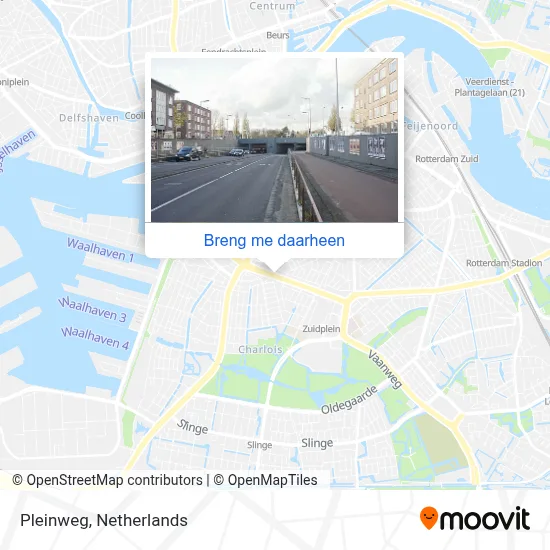 Pleinweg kaart