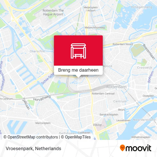Vroesenpark kaart