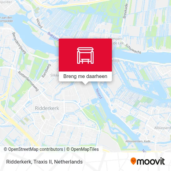 Ridderkerk, Traxis II kaart