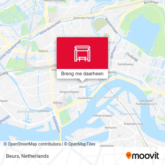 Beurs kaart