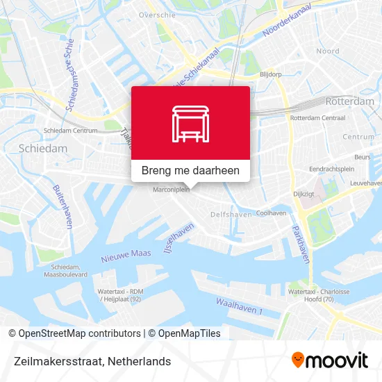 Zeilmakersstraat kaart
