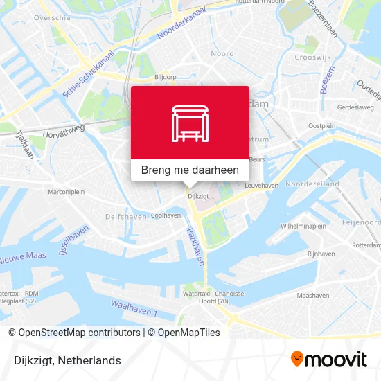 Dijkzigt kaart