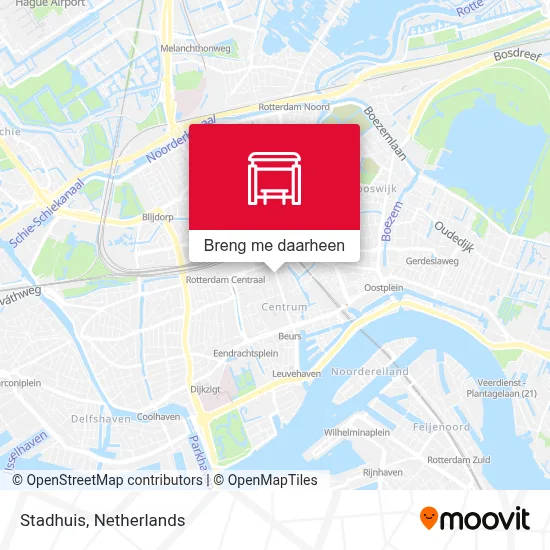 Stadhuis kaart