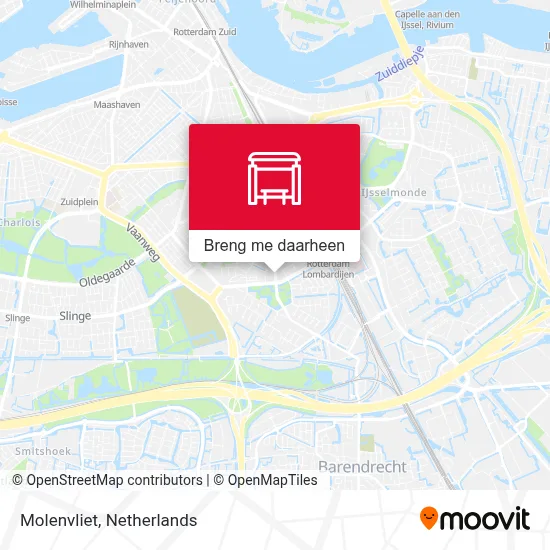 Molenvliet kaart