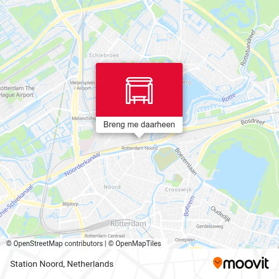 Station Noord kaart