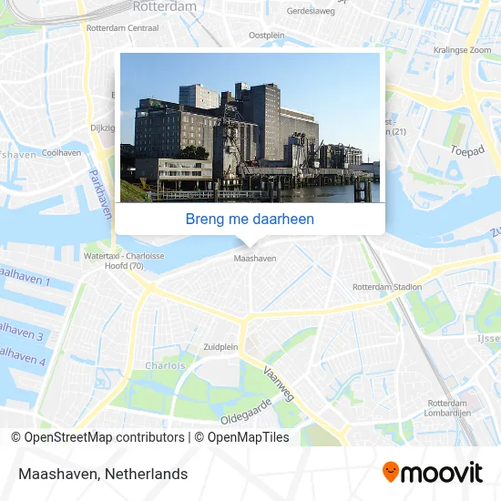 Maashaven kaart