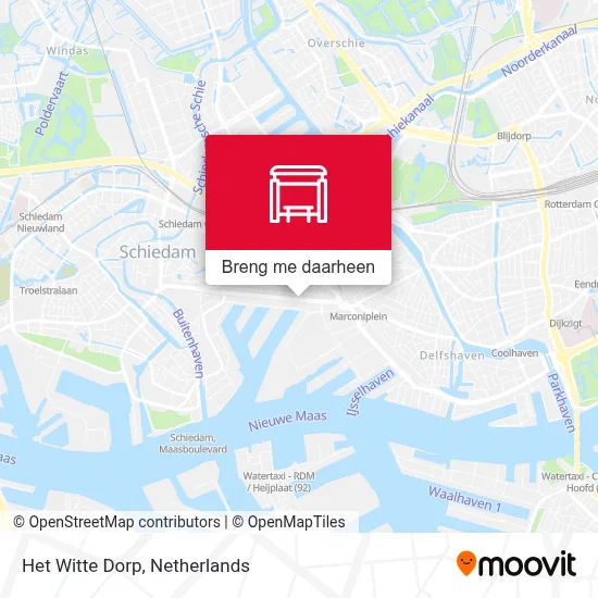 Het Witte Dorp kaart