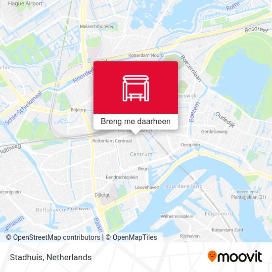 Stadhuis kaart