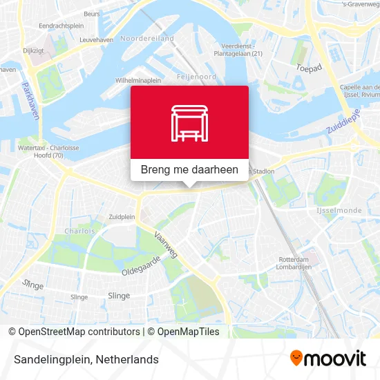 Sandelingplein kaart