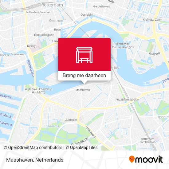 Maashaven kaart
