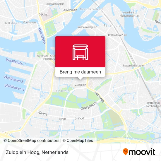 Zuidplein Hoog kaart