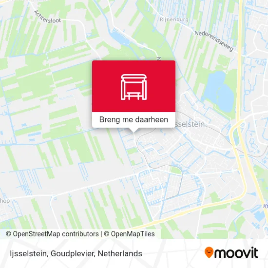 Ijsselstein, Goudplevier kaart