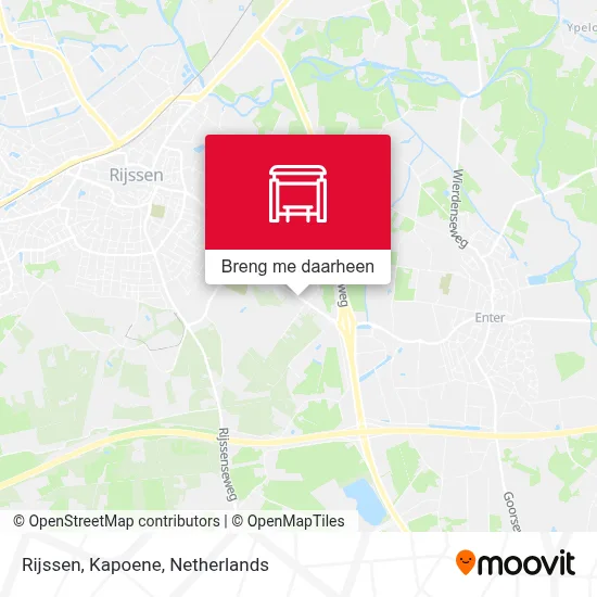 Rijssen, Kapoene kaart