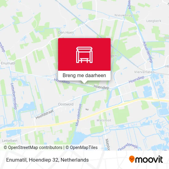 Enumatil, Hoendiep 32 kaart