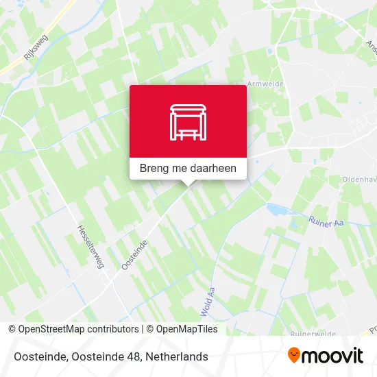 Oosteinde, Oosteinde 48 kaart