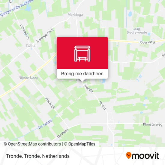 Tronde, Tronde kaart