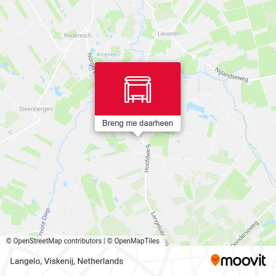 Langelo, Viskenij kaart