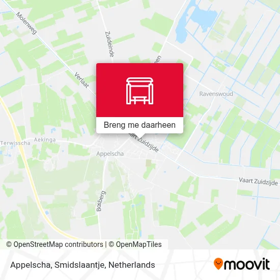 Appelscha, Smidslaantje kaart