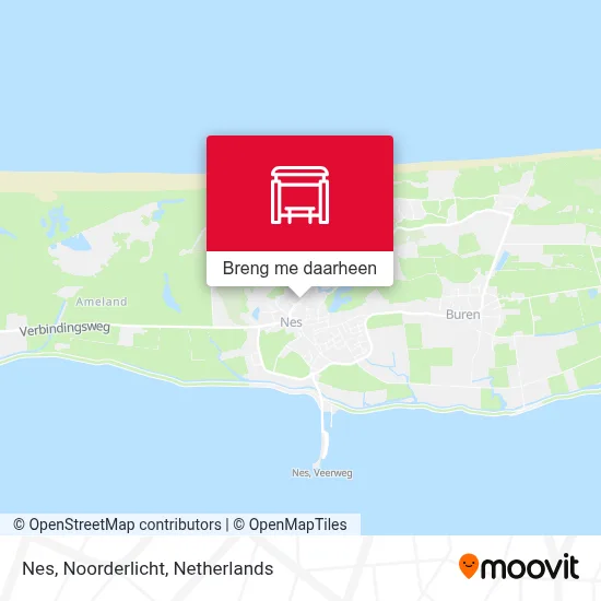 Nes, Noorderlicht kaart