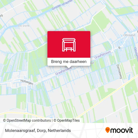 Molenaarsgraaf, Dorp kaart