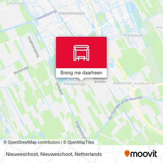 Nieuweschoot, Nieuweschoot kaart