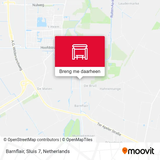 Barnflair, Sluis 7 kaart