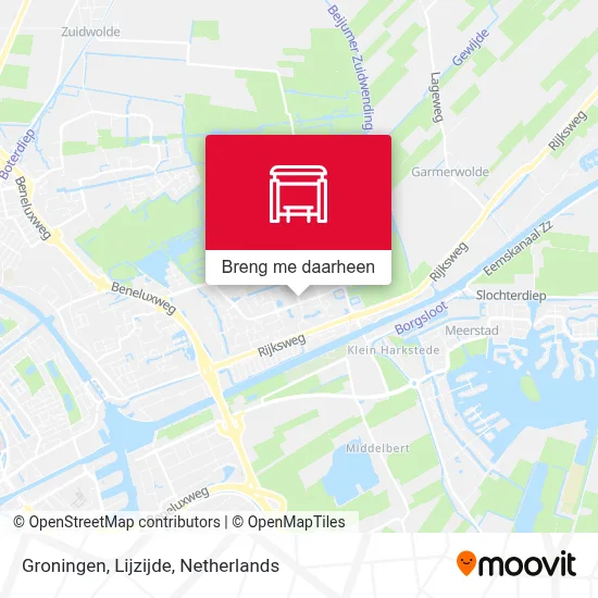 Groningen, Lijzijde kaart