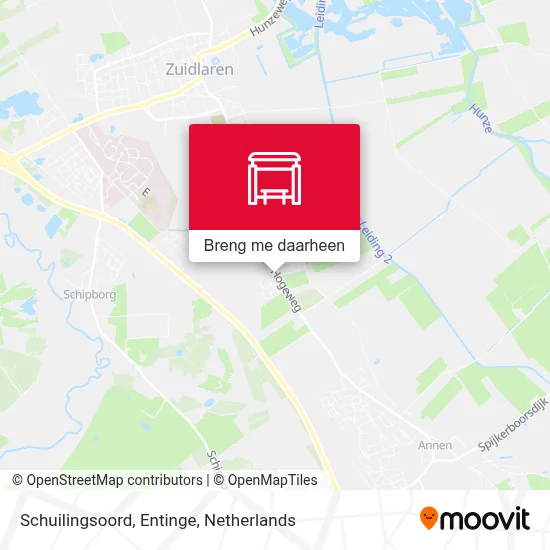 Schuilingsoord, Entinge kaart
