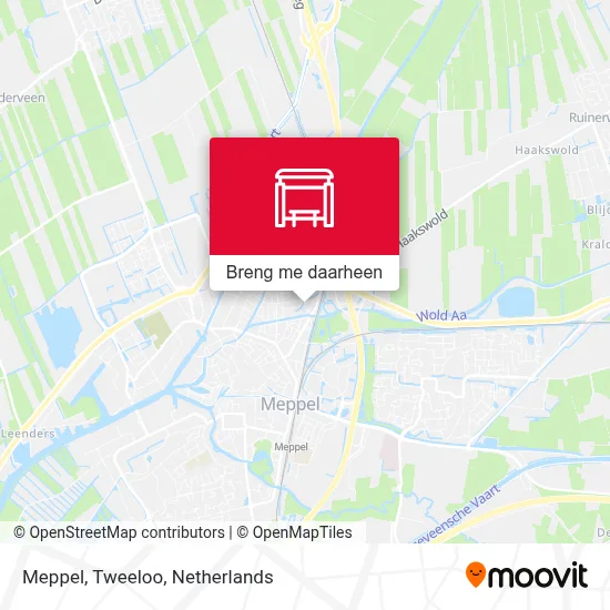 Meppel, Tweeloo kaart