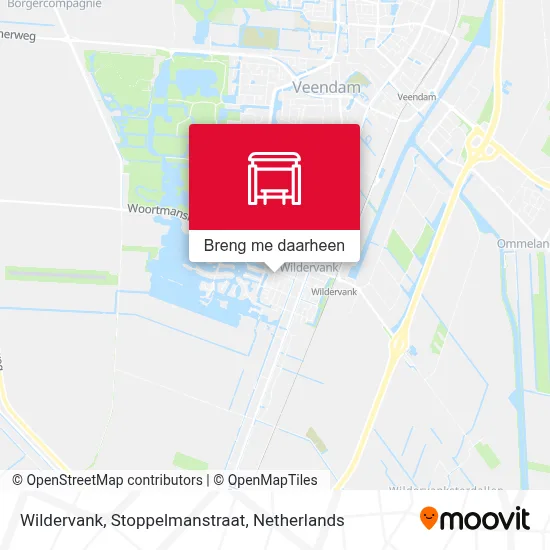 Wildervank, Stoppelmanstraat kaart