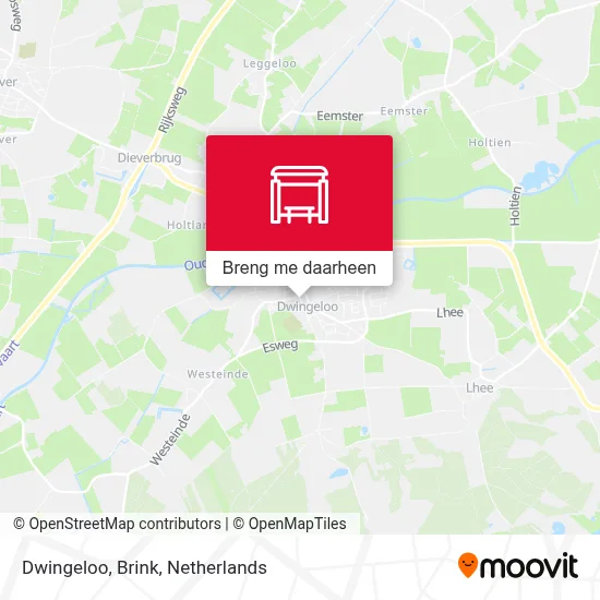 Dwingeloo, Brink kaart