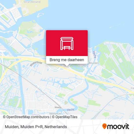 Muiden, Muiden P+R kaart