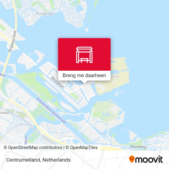 Centrumeiland kaart