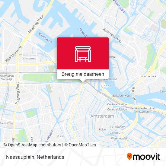 Nassauplein kaart