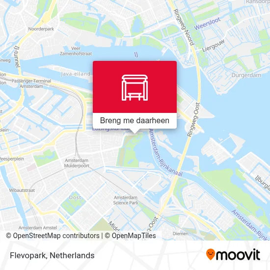Flevopark kaart