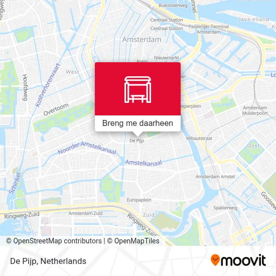 De Pijp kaart