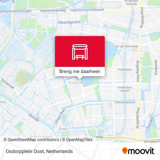 Osdorpplein Oost kaart